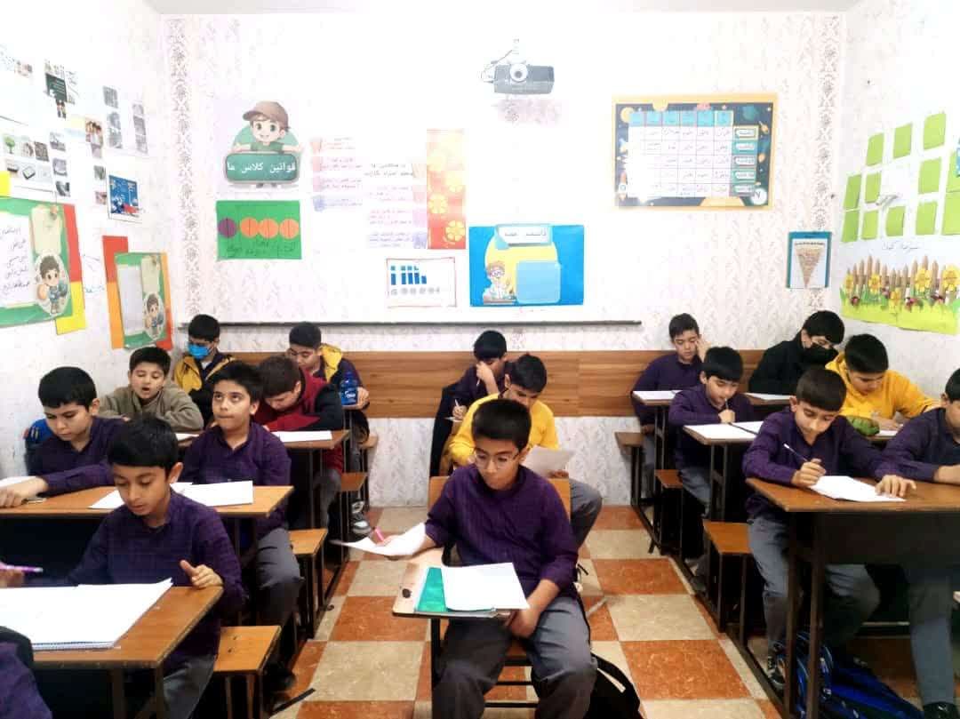 برگزاری آزمون تستی